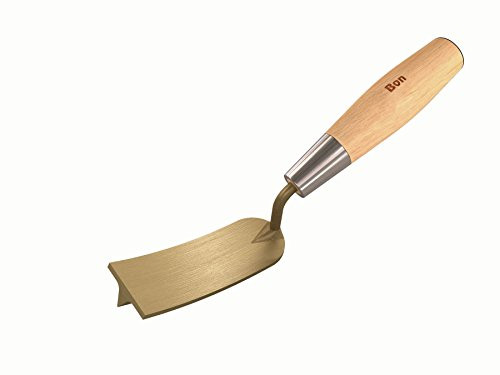 Bon 22-542 5-Inch by 1-3/4-Inch Bronze East Coast Rocker Concrete Groover with Wood Handle, 1/2-Inch Bit Depth by 1/2-Inch Bit Width