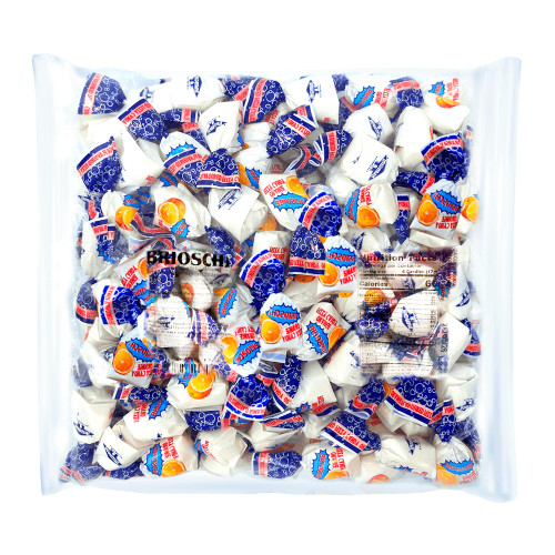 Brioschi Orange Flavored Effervescent Fizzy Digestive Italian Candies (2.2 lbs BULK)
