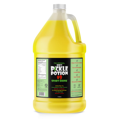 Bob's Pickle Potion #9 Dill Juice - Sports Drink - 1 Gallon (128 FL OZ) Bob's Pickle Potion #9 Dill Juice - Sports Drink - 1 Gallon (128 FL OZ)