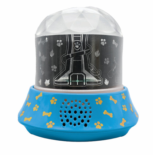 LEXiBOOK - Paw Patrol, Nightlight Projector with Speaker, Luminous projections on The Ceiling, Paw Patrol Icons, Kids Bedroom lamp, Color Decorative Light - NLJ035PA