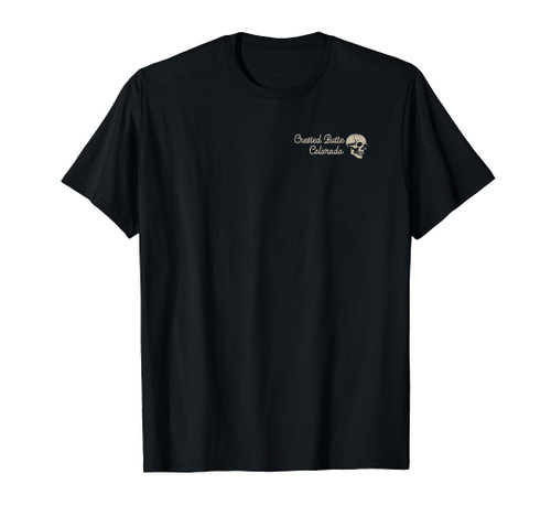 Crested Butte Colorado Mountains Outdoors Front & Back T-Shirt
