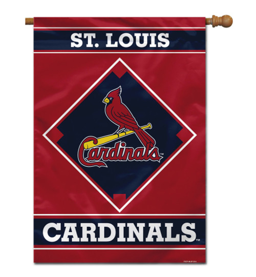 MLB St. Louis Cardinals House Banner, 28 x 40-Inch