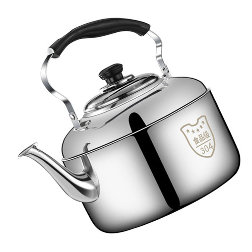 PRETYZOOM 304 Stainless Steel Kettle Stainless Steel Water Jug Stainless Kettle Classic Teapot Large Capacity Kettle Tea Kettle Coffee Pot Water Boiling Pot Water Boiler Pots Beep