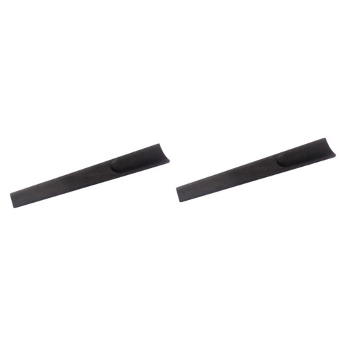 Totority 2pcs marking violin fingerboard fiddle replacement accessory quarter violin fretboard fiddle fretboard bling accessories Ebony Violin Fingerboard Wooden b02 set no product