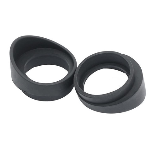 VAKUUM Lab Microscope Slides One Pair Rubber Binoculars Eye Guards Stereo Microscope Parts Diameter 29-36 Mm Microscope Parts (Color : OT004-19)