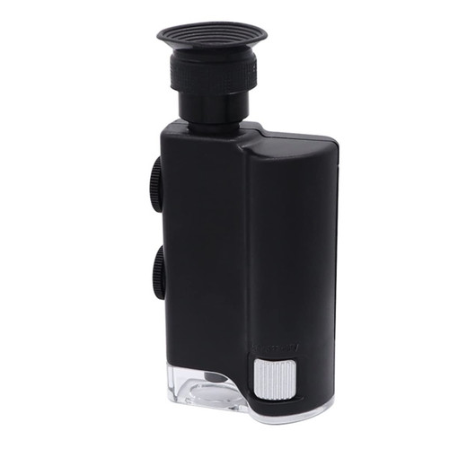RADHAX Microscope Kit 60X-240X Adjustable Microscope Universal Portable Mobile Clip-Type Microscope Microscope Lens Adapters (Size : 60x to 100x)