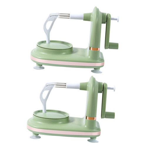 Luxshiny 2pcs Fruit Peeler Portable Fruits Peeler Cool Kitchen Gadgets Peelers for Kitchen Vegetables Peeler Pear Cortadora De Papas Peeler for Fruit To Rotate Plane Stainless Steel Manual