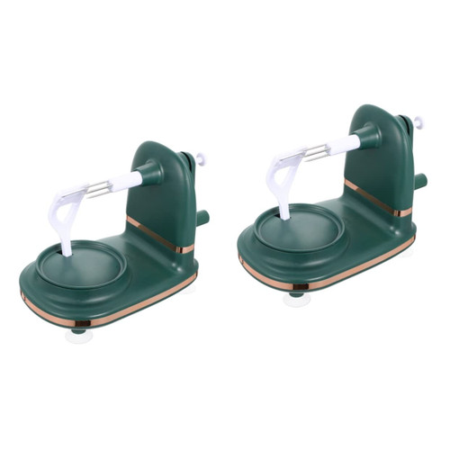 Anneome Creative Apples Peeler 2pcs Fruit Peeler Abs Spiralizer Stainless Steel To Rotate Manual Fruit Peeler Anneome Creative Apples Peeler 2pcs Fruit Peeler Abs Spiralizer Stainless Steel To Rotate Manual Fruit Peeler