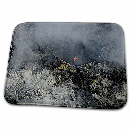 3dRose Hawaii Volcano National Park Kilauea Crater, Lava... - Bathroom Bath Rug Mats (rug-232756-1)