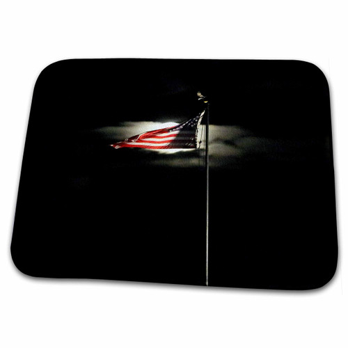 3dRose Image of American Flag Night Time with Full Moon... - Bathroom Bath Rug Mats (rug-302423-1) 3dRose Image of American Flag Night Time with Full Moon... - Bathroom Bath Rug Mats (rug-302423-1)