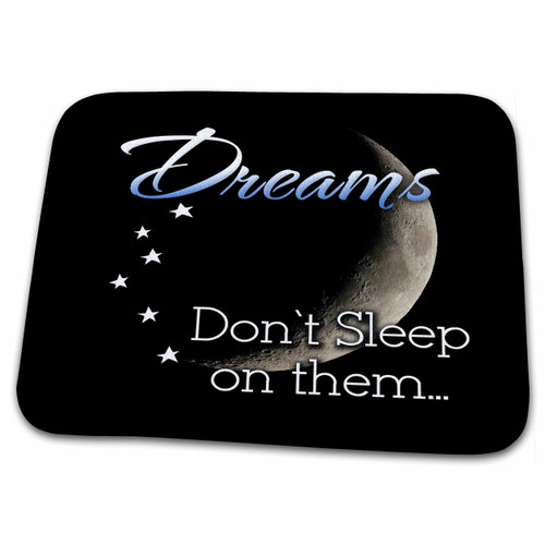 3dRose Image of Words Dreams Dont Sleep On Them with Moon... - Bathroom Bath Rug Mats (rug-349087-1) 3dRose Image of Words Dreams Dont Sleep On Them with Moon... - Bathroom Bath Rug Mats (rug-349087-1)