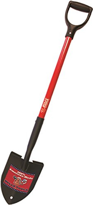Bully Tools 92711 14-Gauge Floral Spade with Fiberglass D-Grip Handle Bully Tools 92711 14-Gauge Floral Spade with Fiberglass D-Grip Handle