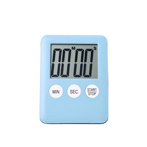 VATTEA Kitchen Timer Mechanical Digital Kitchen Countdown Timer (Color : Blue)