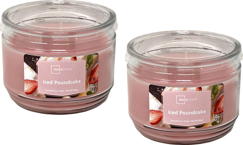 Mainstays 11.5oz Scented Candle 2-Pack (Iced Poundcake) Mainstays 11.5oz Scented Candle 2-Pack (Iced Poundcake)