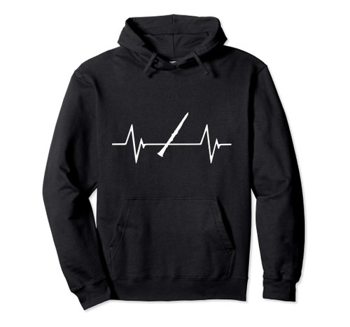 Oboe Heartbeat Gift Pullover Hoodie Oboe Heartbeat Gift Pullover Hoodie