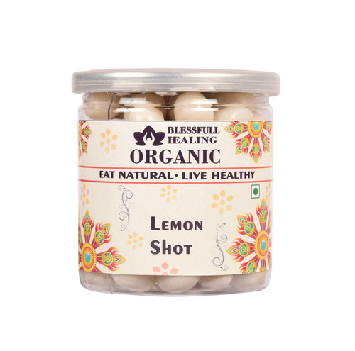 Blessfull Healing Organic Lemon Shot 400 Gram Airtight Container