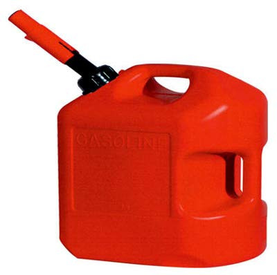 Midwest Can 6610 Quick Flow Spout Auto Shut Off Gasoline Can