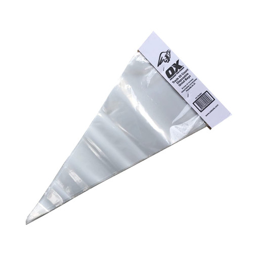OX Tools OX-T044001 Disposable Grout Bag for Mortar and Grout, Heavy Duty For Tile Grouting, Tuck Pointing Grout Installation, 25 Pack