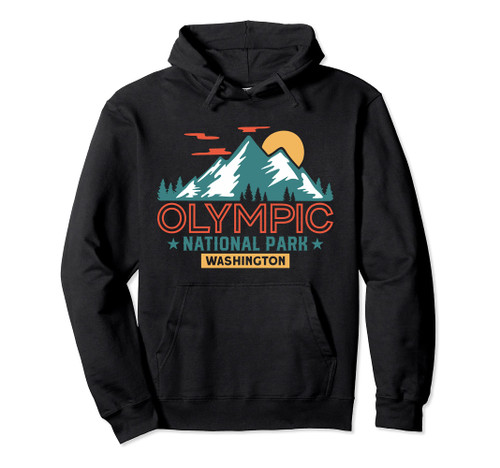 Olympic National Park Hiking Mountain Tourist Souvenirs Pullover Hoodie Olympic National Park Hiking Mountain Tourist Souvenirs Pullover Hoodie