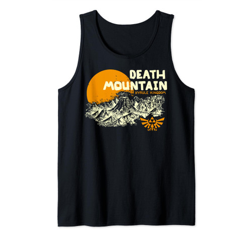 Nintendo Legend Of Zelda Hyrule Death Mountain Scenery Tank Top