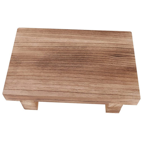 STOBOK Bedside Step Stool Kitchen Stool for Toddlers Kids Kitchen Step Stool Bed Steps for High Beds for Adults Bedside Footstool Shoe Changing Stool Office Wooden Furniture Simple