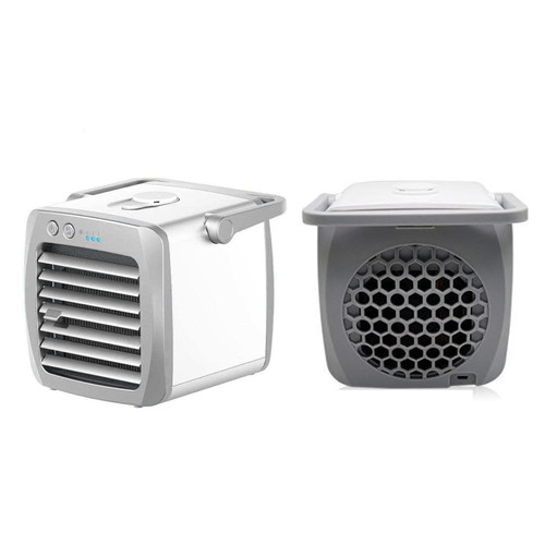 Portable Air Cooler Air Conditioner Fan Mini Cool Mist Timer Humidifier Air Conditioning Fan Usb Small Portable Air Conditioner Personal Air Conditioner for Cooler Fridge