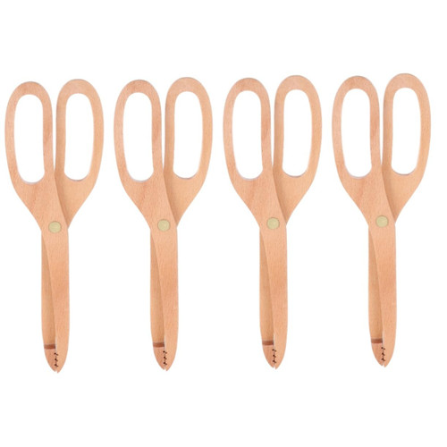 4pcs Bread Clip Korean Food Barbecue Tong Bread Tong Bread Clamps Food Tong Food Clip Kitchen Gadgets Cooking Tong Food Serving Clips Buffet Tong Coles Tweezers Portable Wood