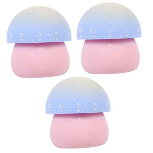 PRETYZOOM 3pcs Kitchen Timer Timers Cute Kitchen Countdown Timer Egg Timer for Boiling Eggs Teacher Timer Kid Timer Alarm Clock for Kids Classroom Reminder Boiled Eggs Stopwatch Student Abs