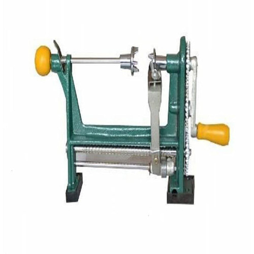 Milisten Pea Alloy Fruit Peeler Slicer Corer Veggie Peeler Professional Fruit Slicer Spiral Cutter Machine Automatic Peeler Julienne Peeler Hand Crank Peeler Peeled to Rotate Orange