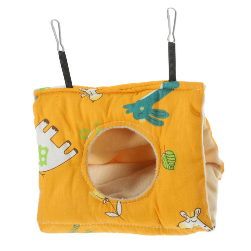 VANZACK 4pcs Nest House Parakeets Winter Bird Nest Bird Tent Cage Parrot Nest Parrot Hideaway Cave Bird Hut Bird Warm Nest Bird Resting Nest Winter Parrot Nest Bird House Household Cotton