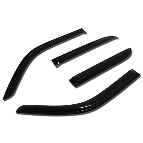 Compatible with 4Runner N180 4pcs Tape-On Window Visor Deflector Rain Guard