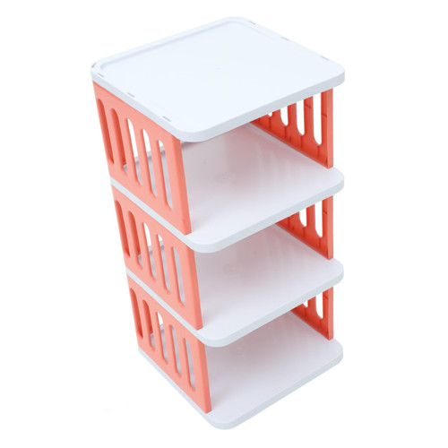 MAGICLULU Organizer Shoebox save space Storage Multifunction plastic multi-layer shoe rack household Storage Box shoe cabinet simple shoe household products storage rack small shoe rack