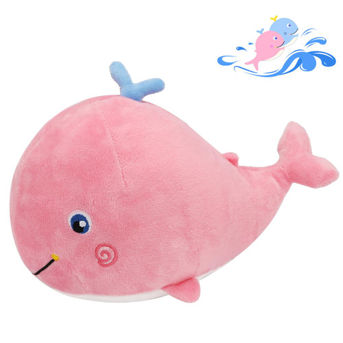 MUPI Squirting Whale Plush Toy Plush Pillow Whale Stuffed Animals 26 inches Plush Pillow - Shark Humpback and Jellyfish Stuffed Animals - Ocean Decor and Toys?Pink? MUPI Squirting Whale Plush Toy Plush Pillow Whale Stuffed Animals 26 inches Plush Pillow - Shark Humpback and Jellyfish Stuffed Animals - Ocean Decor and Toys?Pink?