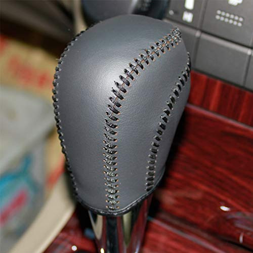 Black Genuine Leather Gear Shift Knob Cover for 2009 2010 2011 2012 2013 Toyota Corolla / 2008 2009 2010 2011 2012 2013 Toyota Highlander / 2007 2008 2009 2010 2011 Toyota Camry / 2006 2007 2008 2009 2010 2011 Toyota RAV4 / 2011 2012 2013 2014 2015 2016 Toyota Sienna / 2009 2010 2011 2012 2013 2014 2015 Toyota Venza / 2007 2008 2009 2010 2011 2012 Toyota Avalon / 2009 2010 2011 2012 2013 Toyota Matrix / 2012 2013 2014 2015 Toyota Tacoma Automatic Black Genuine Leather Gear Shift Knob Cover for 2009 2010 2011 2012 2013 Toyota Corolla / 2008 2009 2010 2011 2012 2013 Toyota Highlander / 2007 2008 2009 2010 2011 Toyota Camry / 2006 2007 2008 2009 2010 2011 Toyota RAV4 / 2011 2012 2013 2014 2015 2016 Toyota Sienna / 2009 2010 2011 2012 2013 2014 2015 Toyota Venza / 2007 2008 2009 2010 2011 2012 Toyota Avalon / 2009 2010 2011 2012 2013 Toyota Matrix / 2012 2013 2014 2015 Toyota Tacoma Automatic