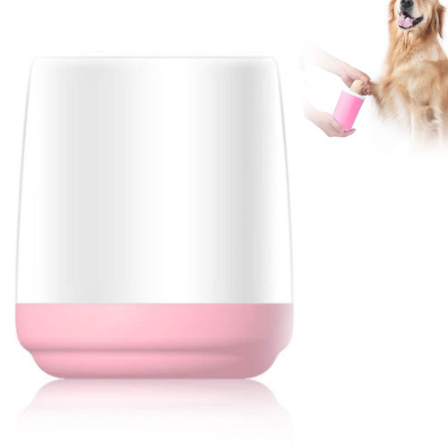 PJDDP Dog Paw Cleaner Portable Dog Paw Washer, Pet Cleaner Cup, Dog Cleaning Brush Paw Cleaner,Dog Foot Washer Muddy Paws Cleaner,Soft Silicone Brush Cleaner for Dogs,Puppy,Cats,Pink,S PJDDP Dog Paw Cleaner Portable Dog Paw Washer, Pet Cleaner Cup, Dog Cleaning Brush Paw Cleaner,Dog Foot Washer Muddy Paws Cleaner,Soft Silicone Brush Cleaner for Dogs,Puppy,Cats,Pink,S