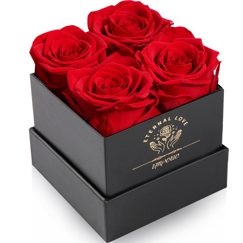 Impouo Fresh Flowers for Delivery Prime - Roses in a Box - Forever Preserved Roses - Birthday Gifts for Women/Mom/Girlfriend/Wife/Grandma Impouo Fresh Flowers for Delivery Prime - Roses in a Box - Forever Preserved Roses - Birthday Gifts for Women/Mom/Girlfriend/Wife/Grandma