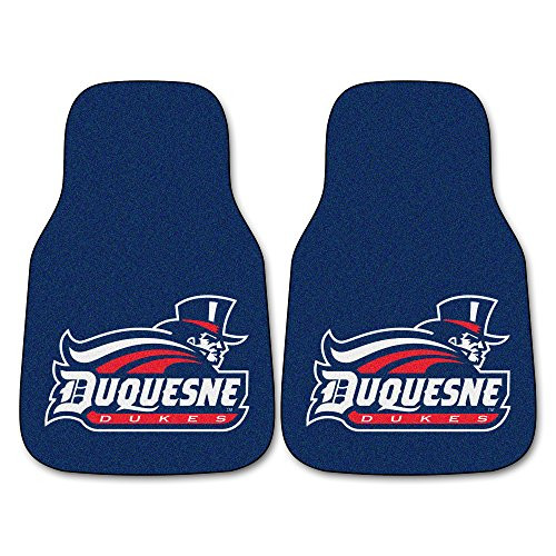 FANMATS NCAA Duquesne University Dukes Nylon Face Carpet Car Mat