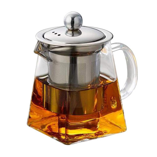 Cabilock Tea Kettle Stovetop Teapot With Infuser Square Shape Glass Teapot Glass Tea Kettle With Removable Stainless Steel Lid Stovetop Safe Teapot Blooming Loose Leaf Tea Maker 550ml Tea Pot Cabilock Tea Kettle Stovetop Teapot With Infuser Square Shape Glass Teapot Glass Tea Kettle With Removable Stainless Steel Lid Stovetop Safe Teapot Blooming Loose Leaf Tea Maker 550ml Tea Pot
