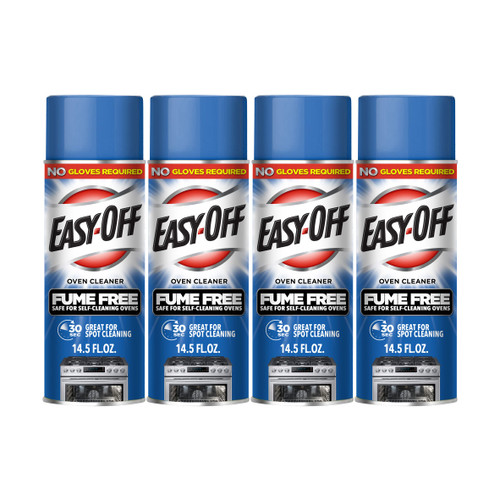Easy-Off Fume Free Oven Cleaner, Lemon 14.5 Oz Can (Pack of 4) Easy-Off Fume Free Oven Cleaner, Lemon 14.5 Oz Can (Pack of 4)