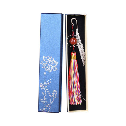 XIAOSAKU Bookmarks for Books Vintage-Style Metal Bookmark with Beautiful Tassels Handmade Ideal Gift for Book Lovers Readers Home School Office Supplies Bookmarks for Book Lovers