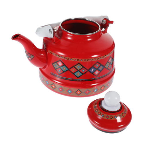 PRETYZOOM Enamel Kettle Water Kettle Tea Kettle Coffee Pot Kitchen Tea Pot Tea House Teapot Tea Pot for Loose Tea Water Boiling Pot Hot Tea Pot Chinese Teapot Teakettle Teahouse Portable