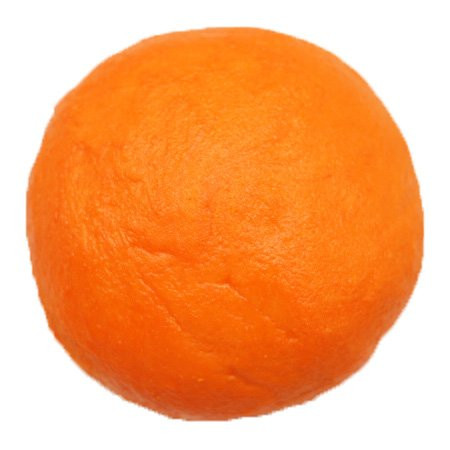 Scott's Cakes 1 Pound Orange Colored Marzipan