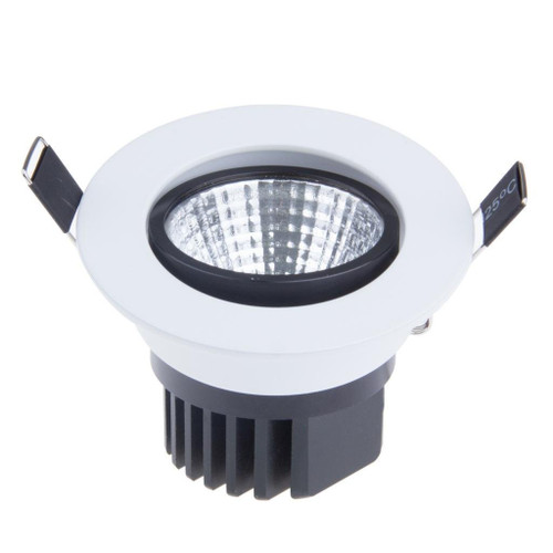 Lemonbest Dimmable 5W COB LED Ceiling Light Downlight Cool White Spotlight Lamp Recessed Lighting Fixture