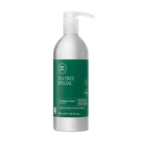 Tea Tree Special Shampoo Aluminum Bottle, Deep Cleans, Refreshes Scalp, For All Hair Types, Especially Oily Hair, 16.9 oz Tea Tree Special Shampoo Aluminum Bottle, Deep Cleans, Refreshes Scalp, For All Hair Types, Especially Oily Hair, 16.9 oz