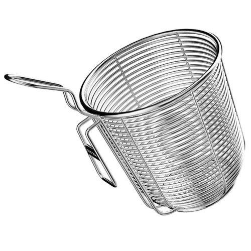 XENITE Pasta Strainer Basket Stainless Steel Pasta Insert Spaghetti Strainer Mesh Food Strainer Noodle Strainer with Handle Rice Ramen Colander Fryer Baskets Silver Pliers