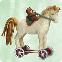 Hallmark Keepsake Ornament - A Pony for Christmas 2003 - 6th in Series (QX8229)