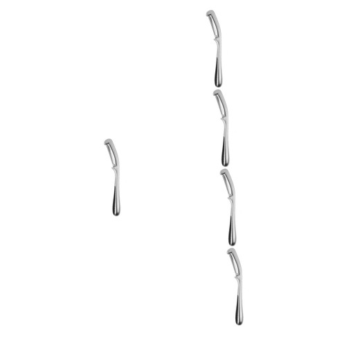 PartyKindom 5pcs Skin-peeler Potatoe Slicer Potatoes Slicer Potatoe Peeler Apples Peeler Carrot Peelers for Kitchen Veggie Peelers for Kitchen Home Tools Stainless Steel Orange