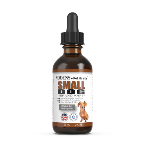 NODENS Small Dog Hip and Joint Liquid Glucosamine for Dogs with Chondroitin & MSM Hyaluronic Acid - Dog Joint Supplement for Dog Joint Flexibility - Glucosamine Natural Pain Relief for Dog Arthritis NODENS Small Dog Hip and Joint Liquid Glucosamine for Dogs with Chondroitin & MSM Hyaluronic Acid - Dog Joint Supplement for Dog Joint Flexibility - Glucosamine Natural Pain Relief for Dog Arthritis