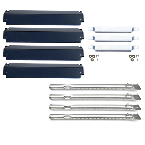 Direct Store Parts Kit DG149 Replacement for Charbroil 463247310,463257010 Gas Grill Burner,Crossover Tubes,Heat Shield-4 Pack (SS Burner + SS Carry-Over Tubes + Porcelain Steel Heat Plate) Direct Store Parts Kit DG149 Replacement for Charbroil 463247310,463257010 Gas Grill Burner,Crossover Tubes,Heat Shield-4 Pack (SS Burner + SS Carry-Over Tubes + Porcelain Steel Heat Plate)