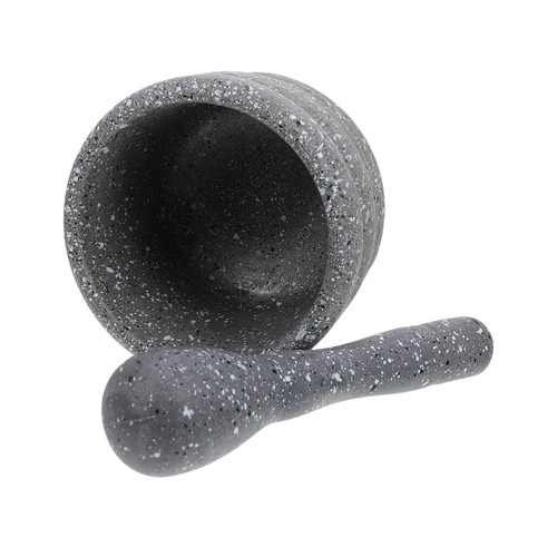 Cabilock 3 Sets Manual Meshed Garlic Device Pestle Bowl Garlic Mincer Seasoning Grinder Garlic Press Fruits Plastic Mortar Pestle Crush Garlic Machine Food Small Tools Boxed Plastic Pp